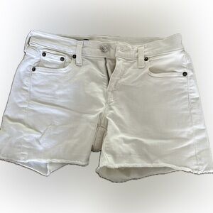J Crew White Denim Shorts